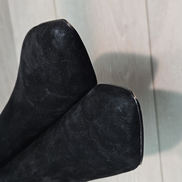 Sam Edelman Women Kinzey Black Suede Ankle Boots Shoes Sz 8.5M - Picture 3 of 14